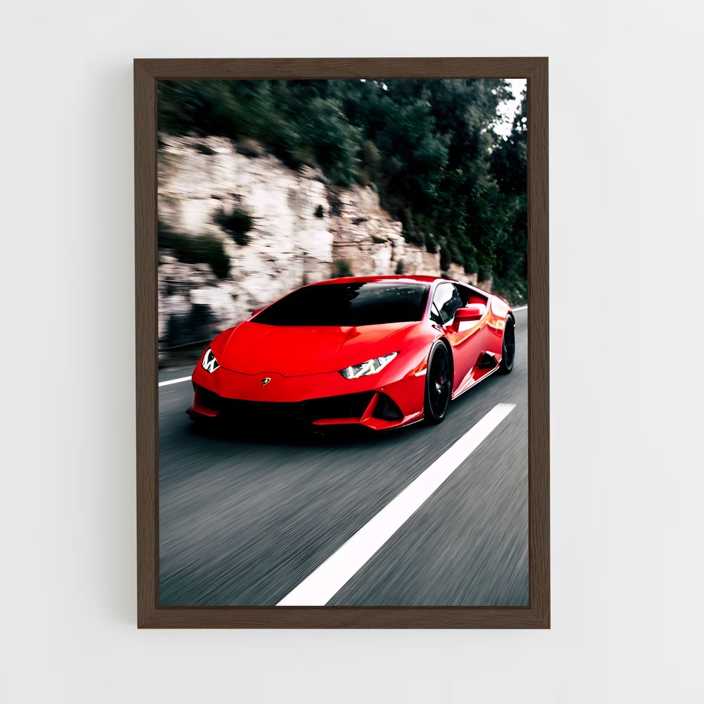 Poster Huracan evo somptueuse – affiche Lamborghini (vue 5)